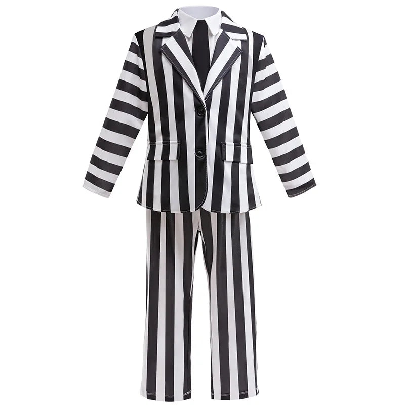 Fantasia Beetlejuice Infantil e Adulto